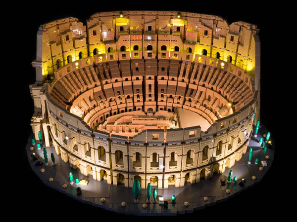 Light My Bricks LEGO Colosseum