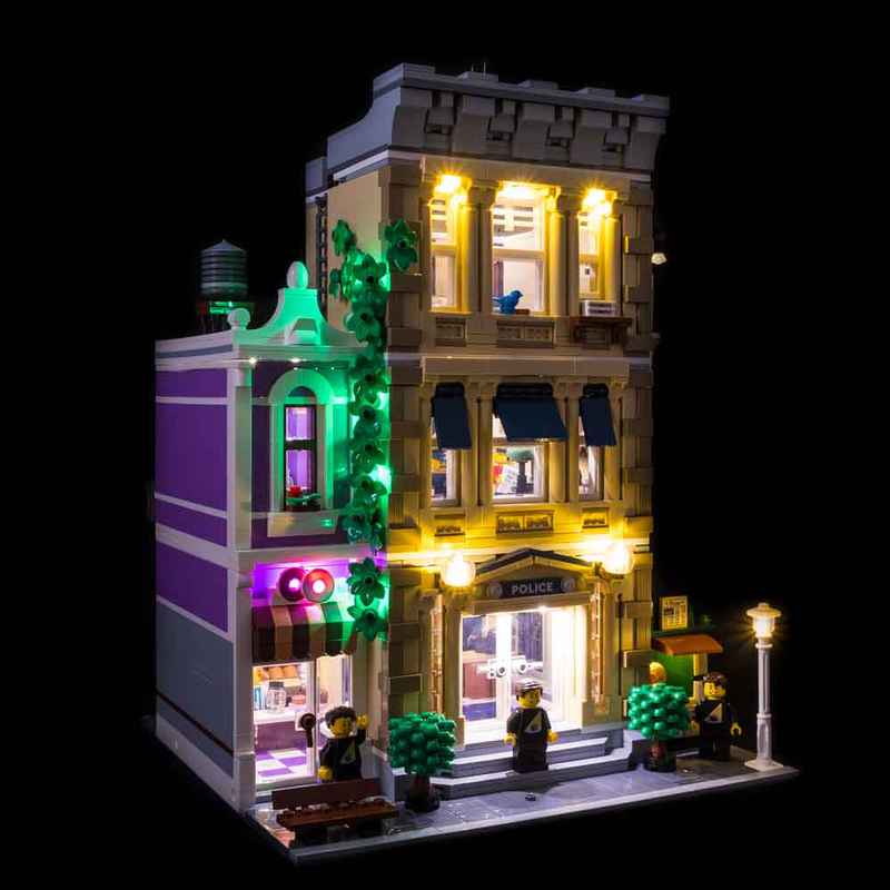 Light My Bricks LEGO LEGO Police Station 10278 Light Kit LEGO Set Are Not Included My Hobbies