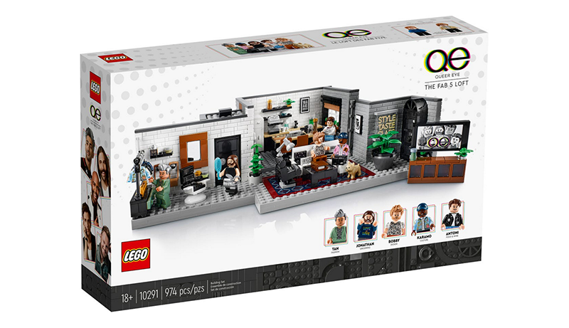 LEGO® 10291 Creator Expert Queer Eye – The Fab 5 Loft - My Hobbies
