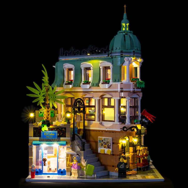 Light My Bricks LEGO Boutique Hotel 10297 Light Kit (LEGO Set Are Not Included ) - My Hobbies