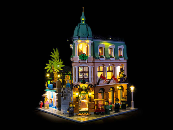 Light My Bricks LEGO Boutique Hotel 10297 Light Kit (LEGO Set Are Not Included ) - My Hobbies