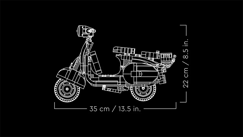 LEGO Icons 10298 Vespa 125