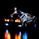 Light My Bricks LEGO Back to the Future Time Machine 10300 Light Kit (LEGO Set Not Included) - My Hobbies