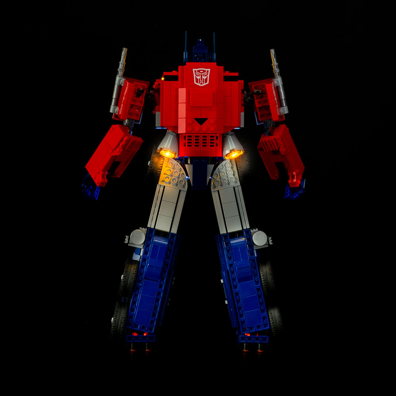 Light My Bricks LEGO Optimus Prime