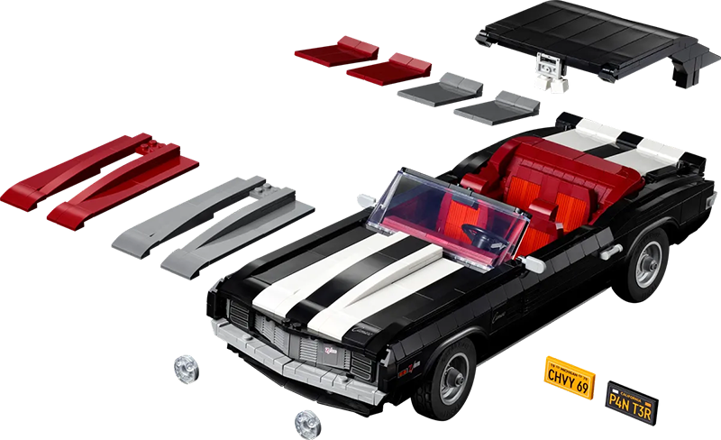 LEGO® 10304 Icons Chevrolet Camaro Z28 + Light My Bricks Light Kit Bundle (set of 2) - My Hobbies