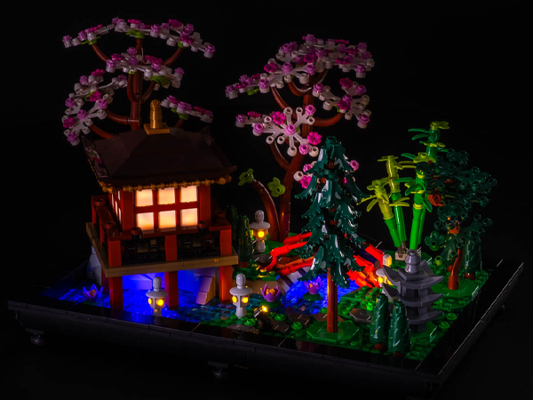 Light My Bricks LEGO Tranquil Garden
