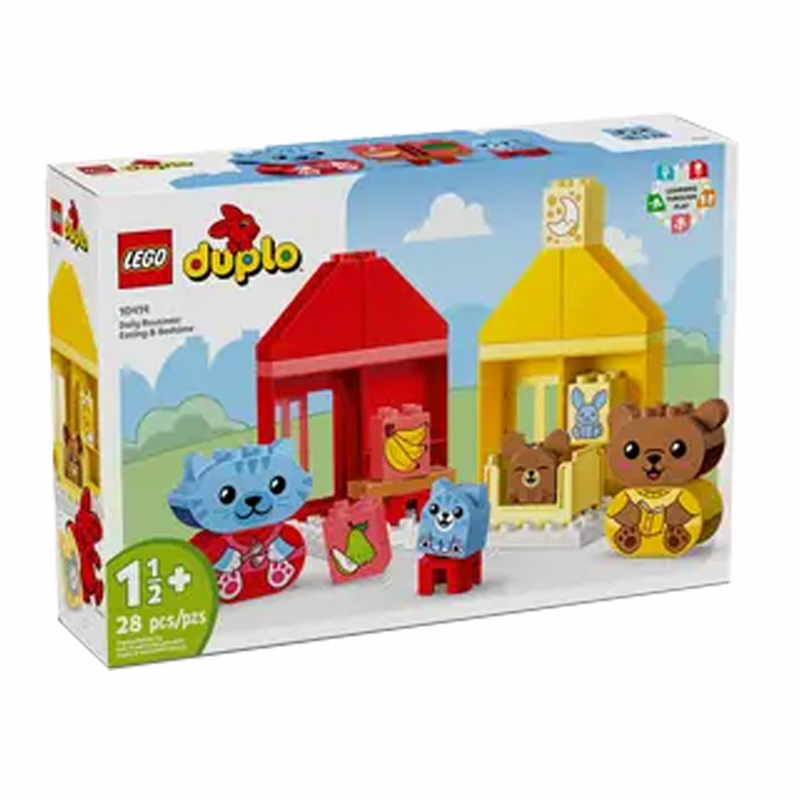 LEGO 10414 DUPLO Daily Routines: Eating & Bedtime