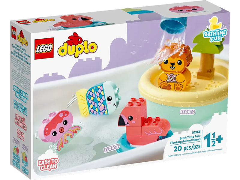 LEGO® 10966 Bath Time Fun: Floating Animal Island - My Hobbies