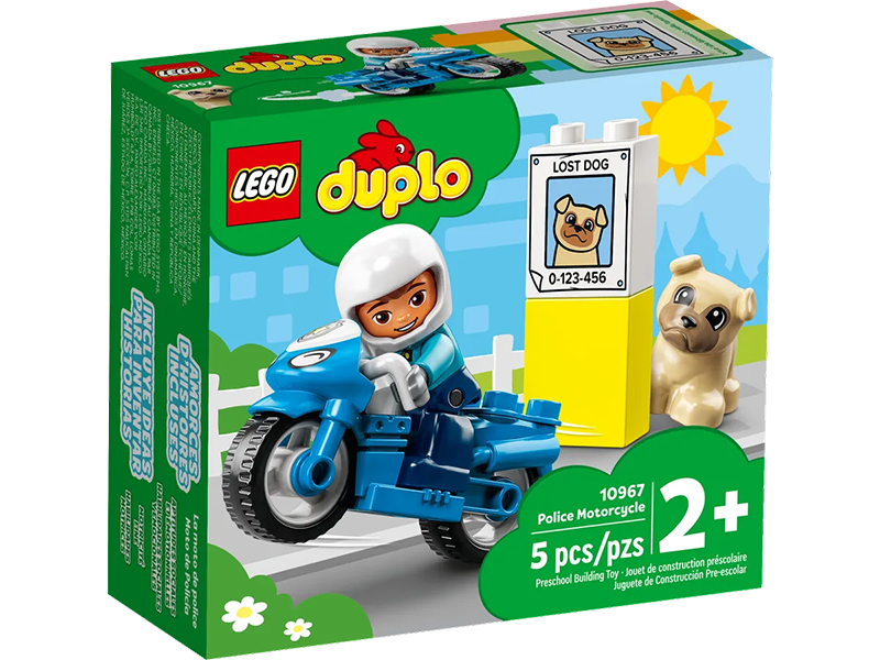 LEGO® 10967 DUPLO® Police Motorcycle - My Hobbies