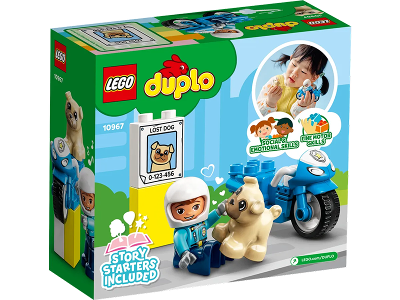 LEGO® 10967 DUPLO® Police Motorcycle - My Hobbies