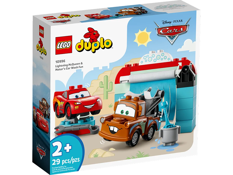 LEGO® 10996 DUPLO® Lightning McQueen & Mater's Car Wash Fun - My Hobbies