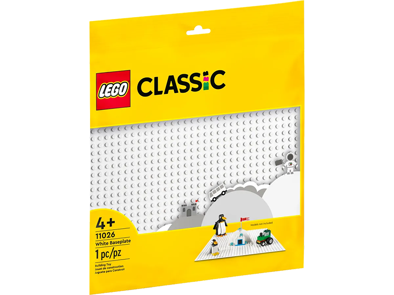 LEGO® 11026 Classic White Baseplate - My Hobbies