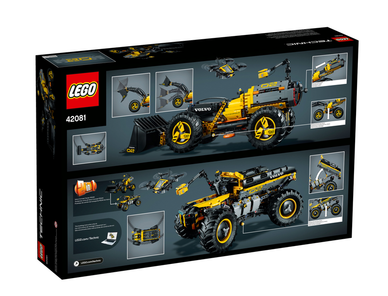 LEGO 42081 Technic Volvo Concept Wheel Loader ZEUX - My Hobbies