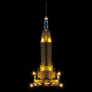 Light My Bricks LEGO Empire State Building 21046 Light Kit (LEGO Set Are Not Included ) - My Hobbies