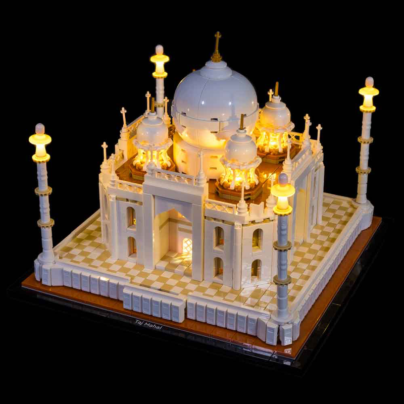 LIght My Bricks LEGO Taj Mahal