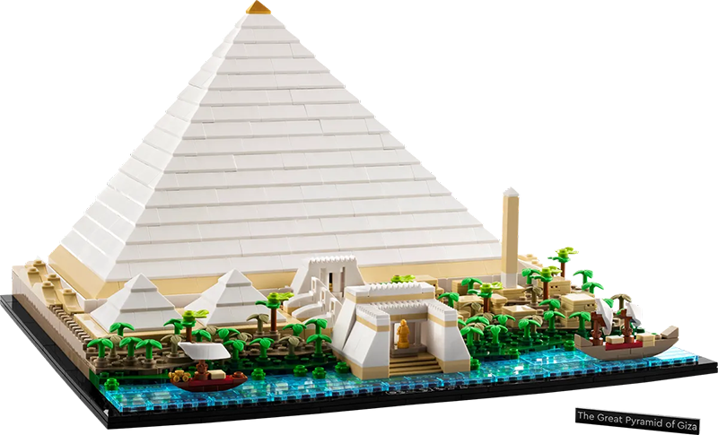 LEGO® 21058 Architecture Great Pyramid of Giza X2 Bundle  (set of 2) (ship from 1st Jun) - My Hobbies
