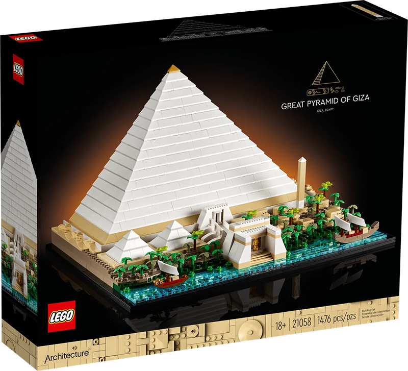 LEGO® 21058 Architecture Great Pyramid of Giza (ship from 1st Jun) - My Hobbies