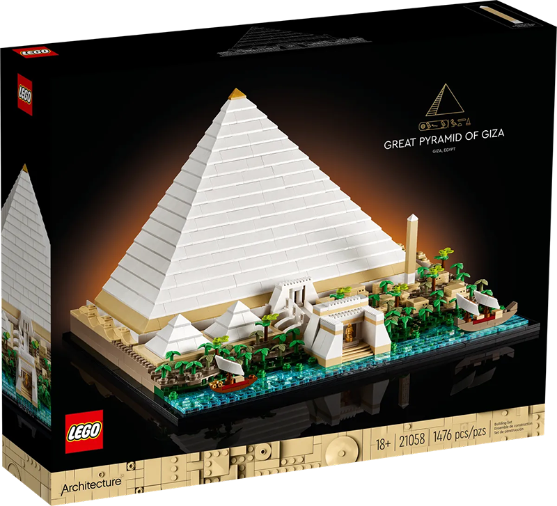 LEGO® 21058 Architecture Great Pyramid of Giza (ship from 1st Jun) - My Hobbies