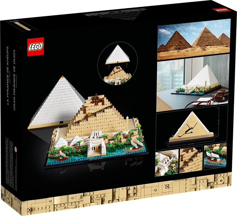 LEGO® 21058 Architecture Great Pyramid of Giza (ship from 1st Jun) - My Hobbies