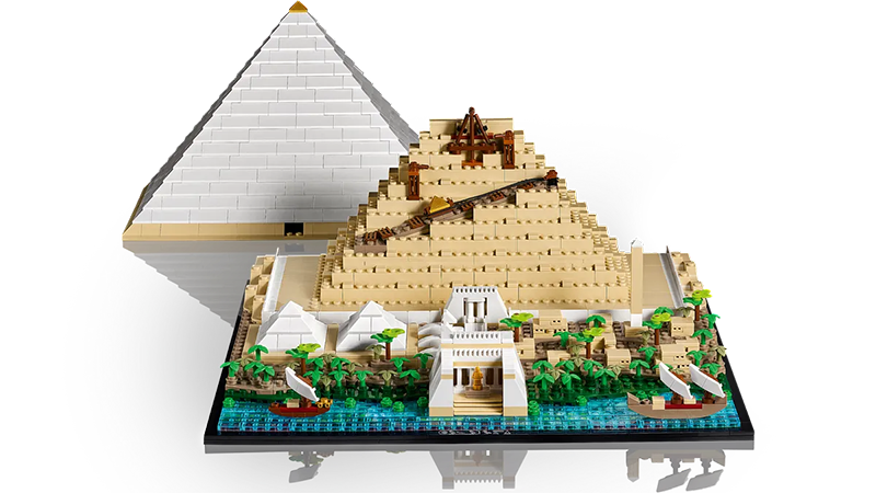 LEGO® 21058 Architecture Great Pyramid of Giza X2 Bundle  (set of 2) (ship from 1st Jun) - My Hobbies