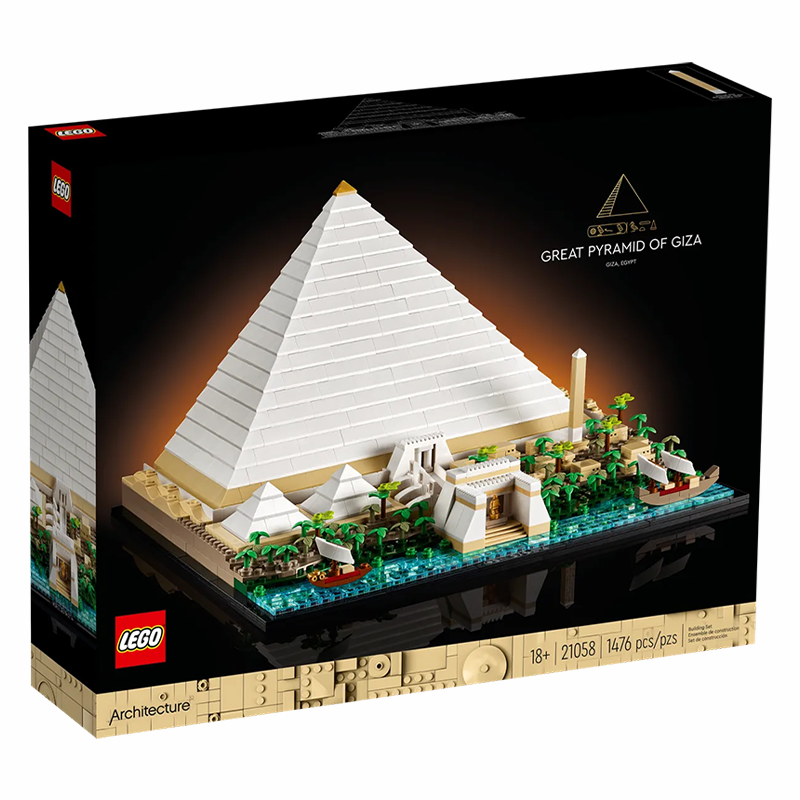 LEGO® 21058 Architecture Great Pyramid of Giza (ship from 1st Jun) - My Hobbies