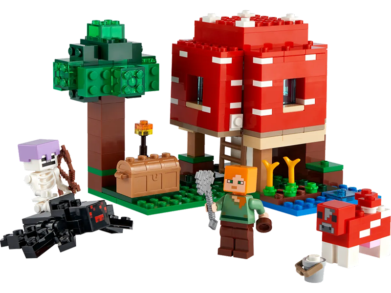 LEGO® 21179 Minecraft™ The Mushroom House - My Hobbies