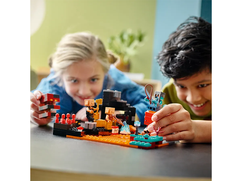 Lego minecraft le nether cheap