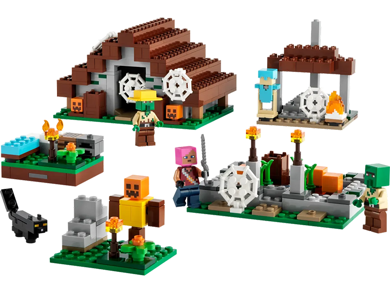 Aldea minecraft lego sales
