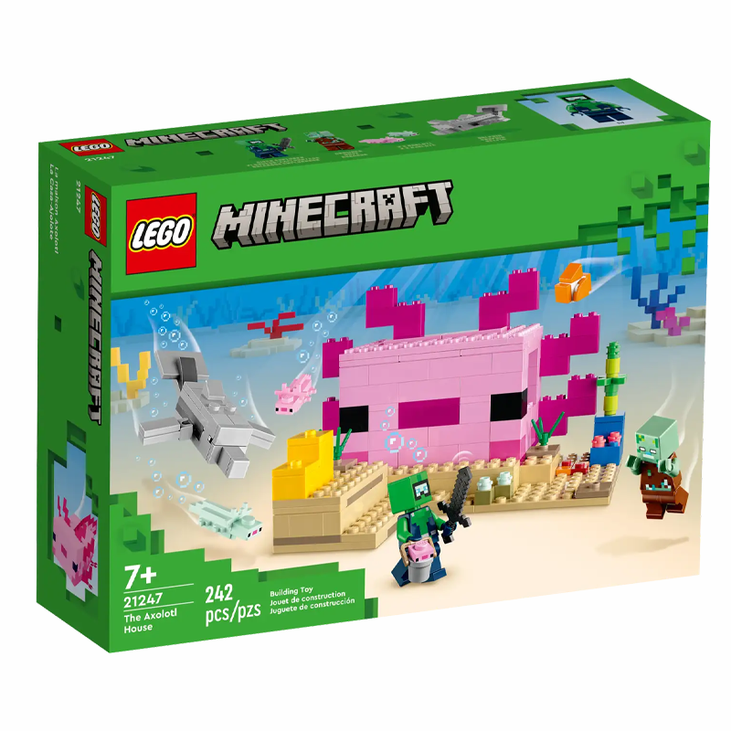 LEGO® 21247 Minecraft™ The Axolotl House