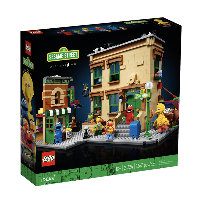 LEGO® 21324 Ideas 123 Sesame Street - My Hobbies