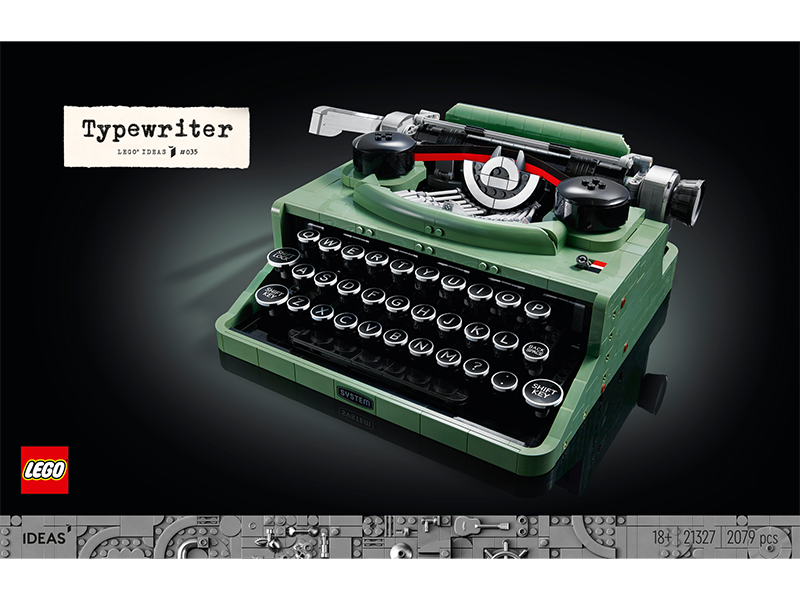 LEGO® 21327 Ideas Typewriter Bundle (Set of 2) - My Hobbies