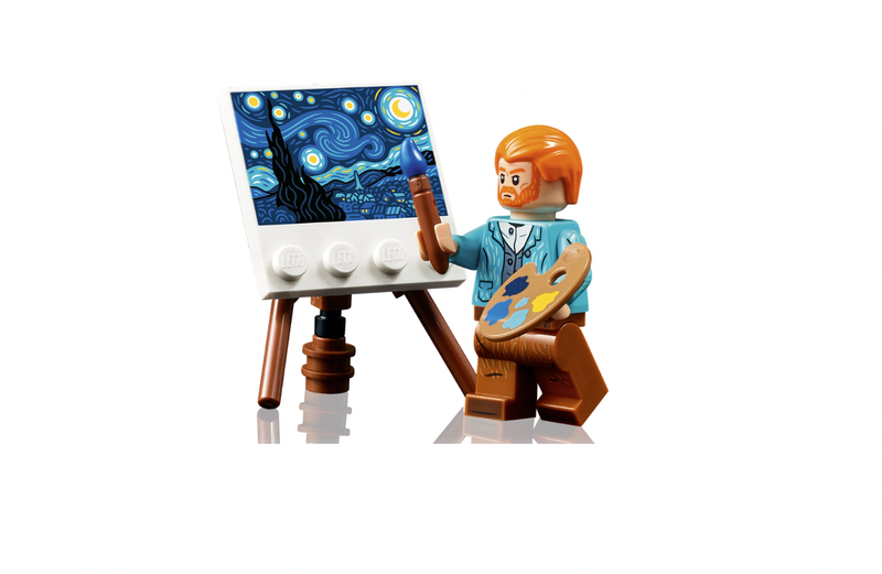 Van gogh lego starry night sale