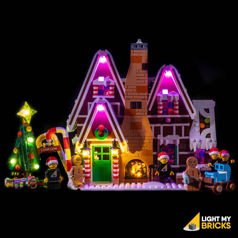 LEGO Gingerbread House 10267 Light Kit (LEGO Set Are Not Included ) - My Hobbies