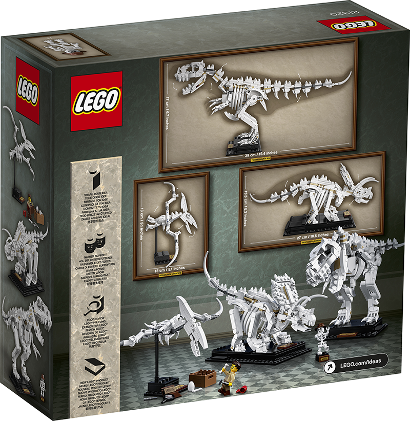 LEGO® 21320 Ideas Dinosaur Fossils - My Hobbies