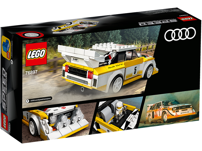 LEGO® 76897 Speed Champions 1985 Audi Sport quattro S1 - My Hobbies