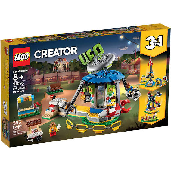 LEGO® 31095 Creator 3-in-1 Fairground Carousel - My Hobbies