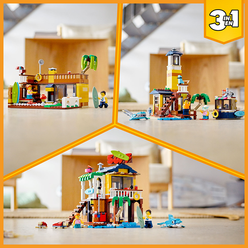 LEGO® 31118 Creator 3-in-1 Surfer Beach House - My Hobbies