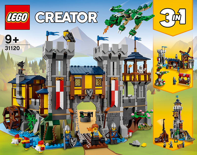 LEGO® 31120 Creator 3-in-1 Medieval Castle - My Hobbies