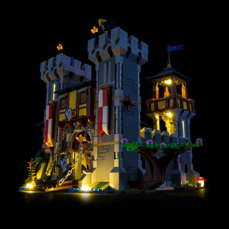 Light My Bricks LEGO LEGO Medieval Castle 31120 Light Kit (LEGO Set Are Not Included ) - My Hobbies