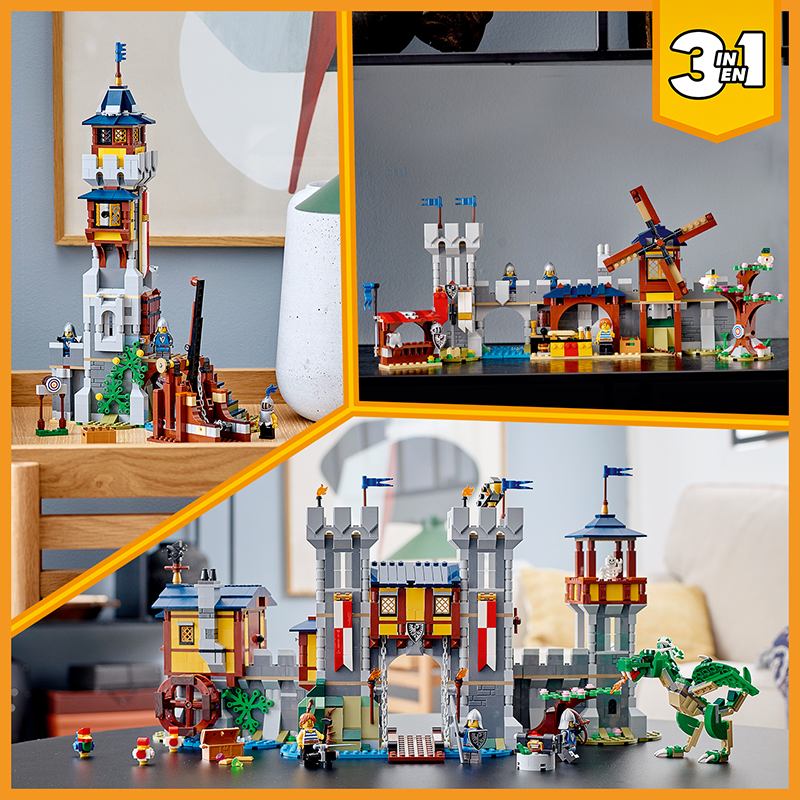 LEGO® 31120 Creator 3-in-1 Medieval Castle - My Hobbies