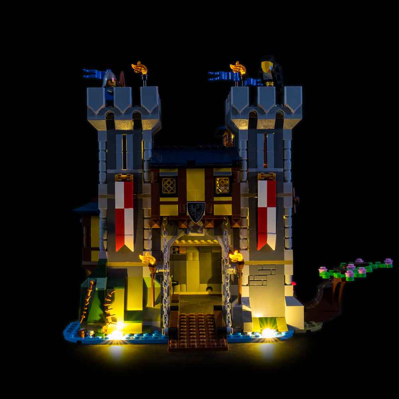 Light My Bricks LEGO LEGO Medieval Castle 31120 Light Kit (LEGO Set Are Not Included ) - My Hobbies