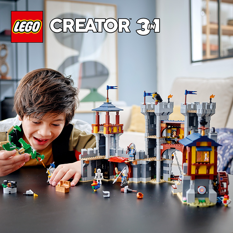 LEGO® 31120 Creator 3-in-1 Medieval Castle Bundle (Set of 2) - My Hobbies