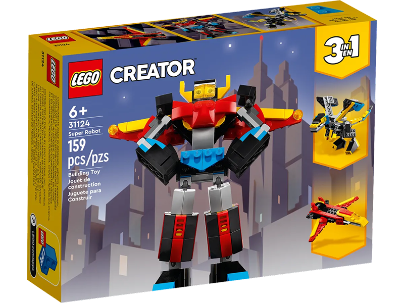 LEGO® 31124 Creator 3in1 Super Robot - My Hobbies