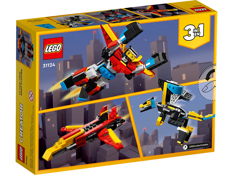 LEGO® 31124 Creator 3in1 Super Robot - My Hobbies
