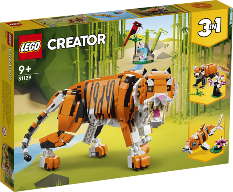 LEGO® 31129 Creator 3-in-1 Majestic Tiger - My Hobbies