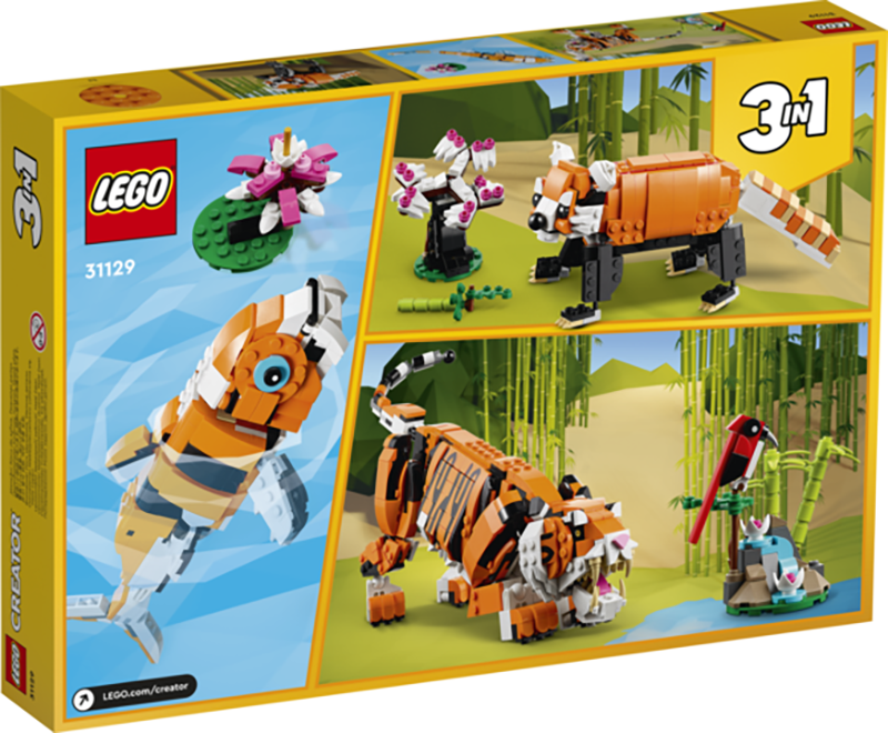 LEGO® 31129 Creator 3-in-1 Majestic Tiger - My Hobbies