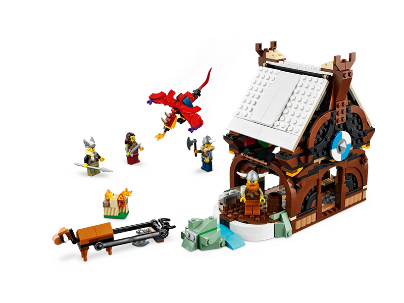 LEGO® 31132 Creator 3-in-1 Viking Ship and the Midgard Serpent (ship from 1st Jun) - My Hobbies