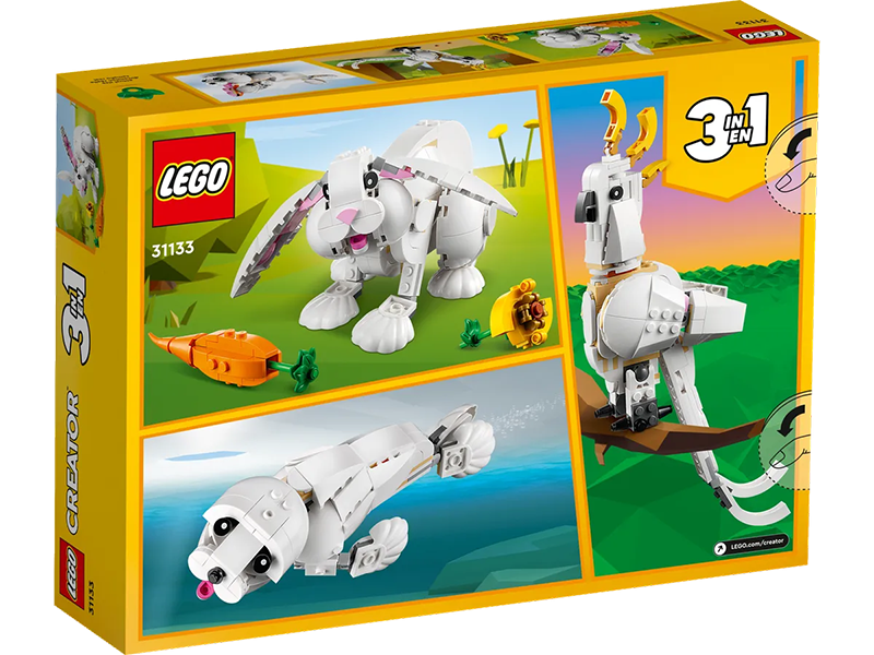 LEGO® 31133 Creator 3-in-1 White Rabbit - My Hobbies