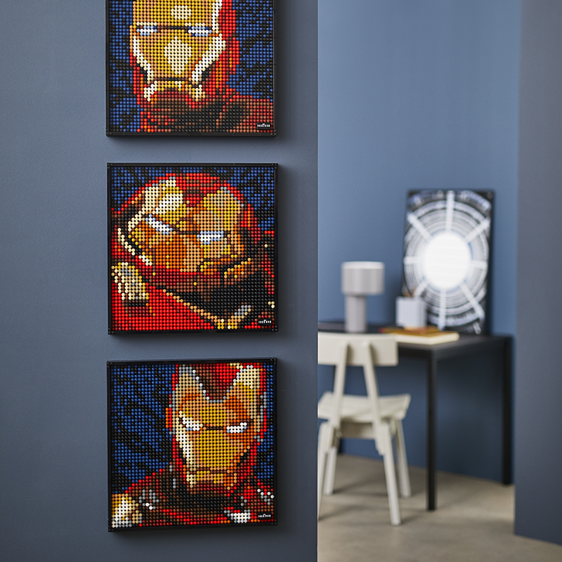 Marvel Iron Lego Art Iron Man 31199 Lego Ironman 31199 Lego LEGO