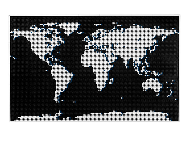 LEGO® Art 31203 World Map - My Hobbies